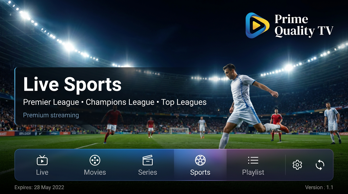 Prime Quality TV – Live sports streaming
